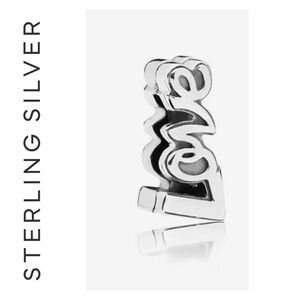 🌟 S925 Sterling Silver Reflexion Love Clip Charm